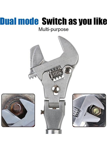 Çok Fonksiyonlu Beş Arada 10 Inç Geri Çekilebilir Ayarlanabilir Anahtar (Yurt Dışından) fırsatları