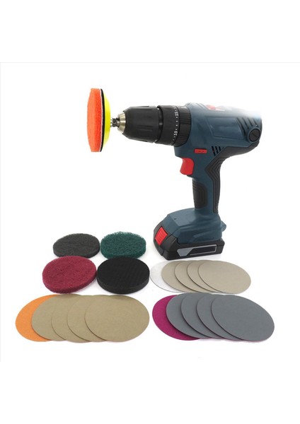 42PCS/SET 3inch Dıy Araba Işıkları Kiti Otomotiv Parlatma Ovma Bezi Set Far Onarma Kiti Zımpara Kağıdı (Yurt Dışından) fırsatları