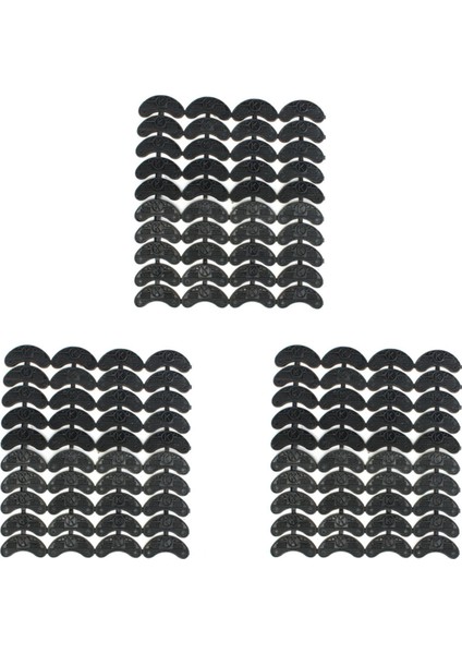 120PCS 60 Çiftlik Kauçuk Topuk Koruyucular Ayak Plakaları Musluklar Diy Ayakkabı Tamir Pedleri Boyut 56 x 24 x 3 1mm (Yurt Dışından)
