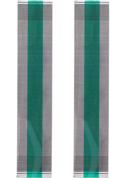 2x Araç Çoklu Bilgi LCD Ekran Pixel Onarım Folyo Düz LCD Konektör Gösterge Tablosu Peugeot Için Onarımı 307/407/408 (Yurt Dışından)