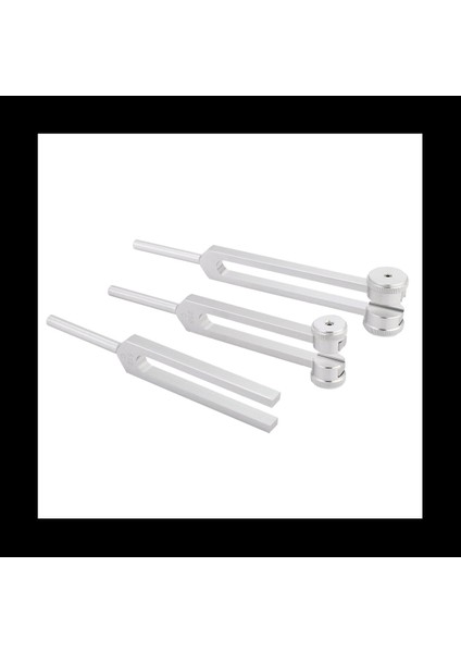 6 Pc Seti Alüminyum Duyusal Ayarlama Çatalları C 128 256 512 (Yurt Dışından) fiyatları