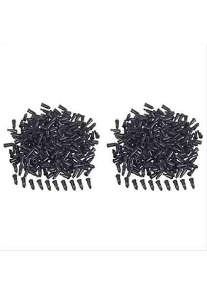 Luer Kilidi Için 250 Pcs Uç Kapakları Siyah Dağıtım Iğne Uç Kapakları Kayma Ipucu Için Fiş (Yurt Dışından)