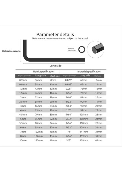 30PCS Altıgen Anahtar Aracı Seti Sae &amp Metrik Hex Kahramanlar L Şeklinde Mekanik El Aletleri Tornavida Kiti (Yurt Dışından) fırsatları