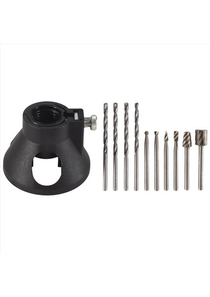 11 Pcs Çok Amaçlı Kesme Kılavuzu Kiti Shank Hss Yönlendirici Bitleri ve 4 Pcs Döner Aletler Için Twist Matkap Bit (Yurt Dışından) fiyatları