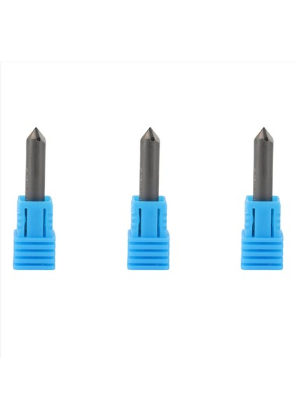 3x Pcd Elmas Gravür Bitleri Gravürlü Cnc Oyma Araçları Taş Karbür Freze Kesici Granit Mermer (Yurt Dışından)