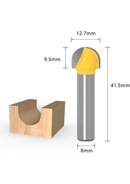 15PCS 6 35MM Yönlendirici Bit Seti Düzleme Düz Freze Kesici Ahşap Bitler Tungsten Karbür Kesme Ahşap Kırpma (Yurt Dışından)