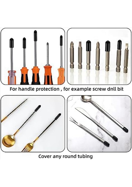 480PCS Çeşitli Boyutta Kauçuk Uç Kapaklar Esnek Vidalı Iplik Koruyucu Kapaklar Yuvarlak Vinil Cıvata Vidalı Kapaklar 9 Boyutta (Yurt Dışından) fiyatları