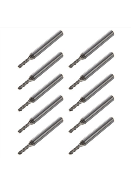 10PCS 3mm × 6mm × 12MM × 60MM 4 Flüt Hss Al End Frezelleme Kesici Aracı (Yurt Dışından)