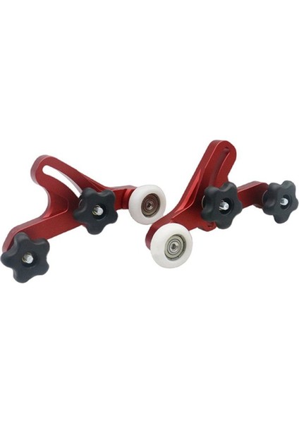 Rulman Silindir Besleyici Yükseltilmiş Alüminyum Alaşım Tüy Loc Board Tablo Testere Besleme Güvenliği Itici Yardımcı Aracı (Yurt Dışından)