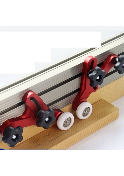 Rulman Silindir Besleyici Yükseltilmiş Alüminyum Alaşım Tüy Loc Board Tablo Testere Besleme Güvenliği Itici Yardımcı Aracı (Yurt Dışından) modelleri