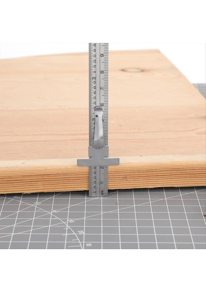 6pcs Çıkarılabilir Klipsli Cep Cetveli Hassas Cep Cetveli Metrik Cetvel Paslanmaz Çelik Ölçekli Makinist Cetvel 6inch (Yurt Dışından) modelleri