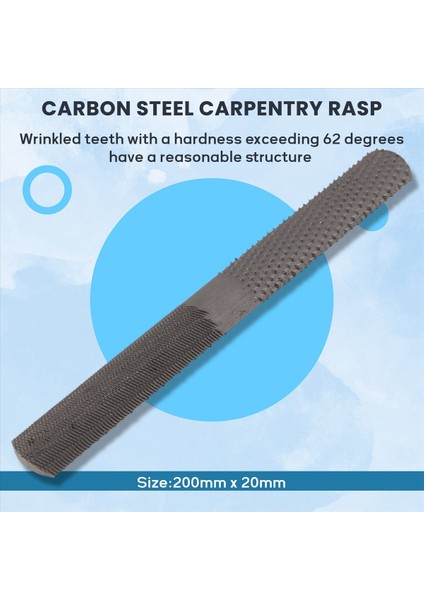 4 Inç 1 8 Inç Karbon Çelik Marangozluk Ahşap Işleme Ahşap Rasp Dosya Değirmen Aracı 200MM (Yurt Dışından) fırsatları