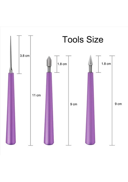 10 Adet Boncuk Raybası Seti Elmas Uçlu Boncuk Raybası Boncuk Deliği Büyücü Aracı Cam Plastik Metal Ahşap Boncuklar (Yurt Dışından) modelleri