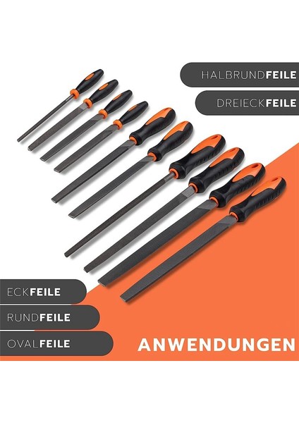 Dosya Seti - 11 Parça - Ahşap Metal Plastik Için Profesyonel Dosya Seti - Tüm Şekillerde Dosyalar -Workshop Dosyaları ve Iğne Dosyaları (Yurt Dışından) fiyatları