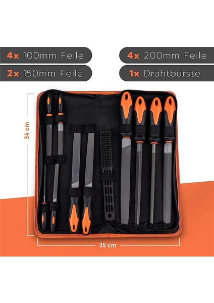 Dosya Seti - 11 Parça - Ahşap Metal Plastik Için Profesyonel Dosya Seti - Tüm Şekillerde Dosyalar -Workshop Dosyaları ve Iğne Dosyaları (Yurt Dışından) modelleri