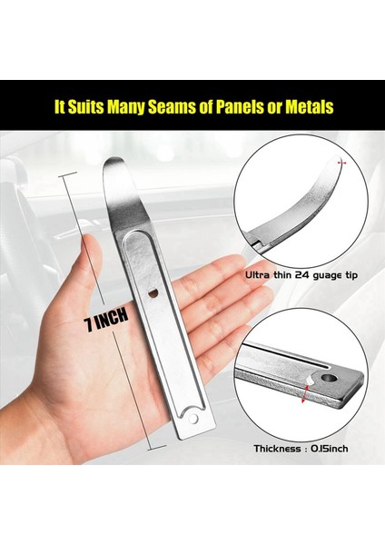 3x Araç Döşeme Paneli Çıkarma Aracı Otomatik Iç Trim Panel Popper Için Mini Cep Prybar Araçları Otomotiv Cilt Aracı (Yurt Dışından) fırsatları