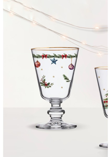 Pine Glow 4'lü Ayaklı Bardak Seti 280 cc fiyatları