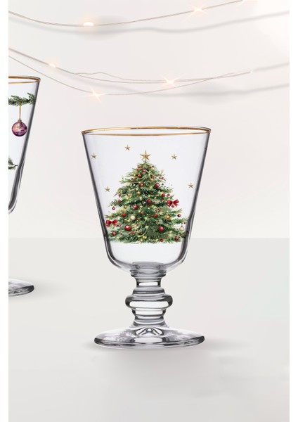 Pine Glow 4'lü Ayaklı Bardak Seti 280 cc modelleri