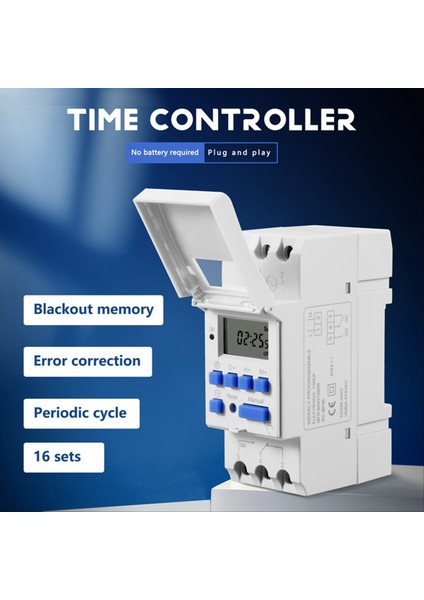 Sinotimer Zamanlayıcı TM615-2 Zamanlayıcı Anahtarı 7 Gün 24 Saat Programlanabilir LCD Zaman RÖLE-220V (Yurt Dışından) fırsatları