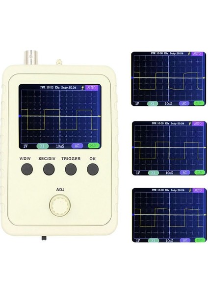 Tamamen Monte Edilmiş Dıy Kiti Osiloskop Öğretimi Dıy Dijital Osiloskop Kiti DSO138 Bnc Prob ile Yükseltme Sürümü (Yurt Dışından) indirimleri