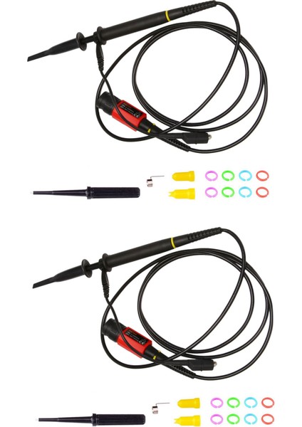 2x P4100 Universal 100 Rigol Atten Owon Siglent Için Osiloskoplar Için 1 Yüksek Voltaj Probu (Yurt Dışından)