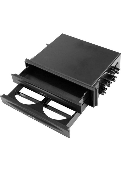 3x Araç Otomatik Tek Din Radyo Cep Evrensel CD Radyo Cep Içecek Kupası Tutucu Saklama Kutusu Siyah (Yurt Dışından) fiyatları