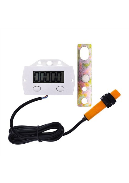 2x 5 Haneli Dijital Ekran Sayacı Yakınlık Endüstriyel Manyetik Sensör Anahtarı Yumruk Sayacı Indüksiyon Ölçer (Yurt Dışından) fiyatları