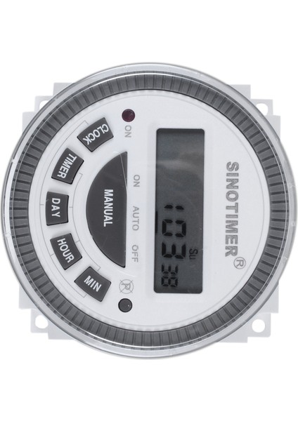 Sinotimer TM-619H-2 230VAC 7 Gün Haftalık Programlanabilir Dijital Zamanlayıcı Aydınlatma Anahtarı Çıkışı 220V Toz Geçirmez Kapalı Voltaj (Yurt Dışından) fiyatları