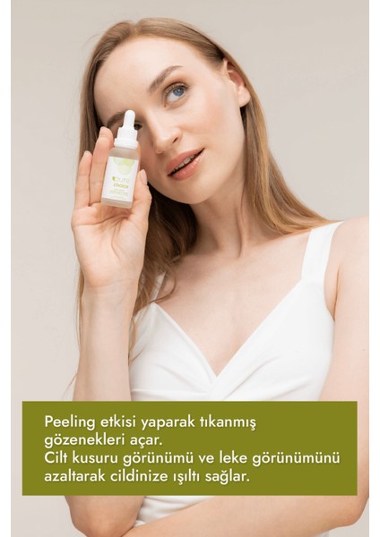 Leke Karşıtı Cilt Beyazlatıcı Serum 30 ml (Niacinamide %10 + Aha%7 + Alpha Arbutin%2) fiyatları