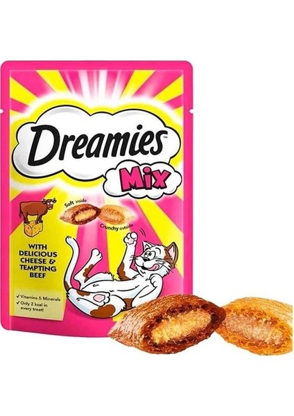 Mix Sığır Etli ve Peynirli Kedi Ödülü 60 gr 6 Adet fırsatları