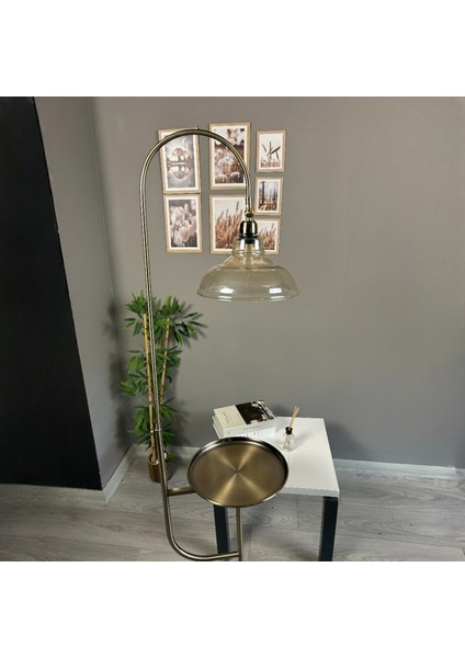 Wingmn Eskitme Gövde Beyaz Cam Hareketli Başlık Lambader Metal Oturma Odası Çalışma Odası Zemin modelleri