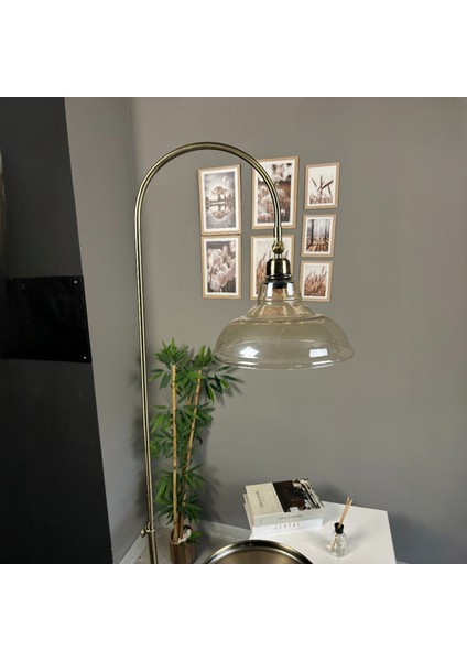 Wingmn Eskitme Gövde Beyaz Cam Hareketli Başlık Lambader Metal Oturma Odası Çalışma Odası Zemin fırsatları