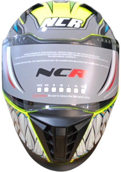 Kask Kapalı Visörlü M69 ECE22-06 Belgeli Sarı Robotik Dizayn fiyatları