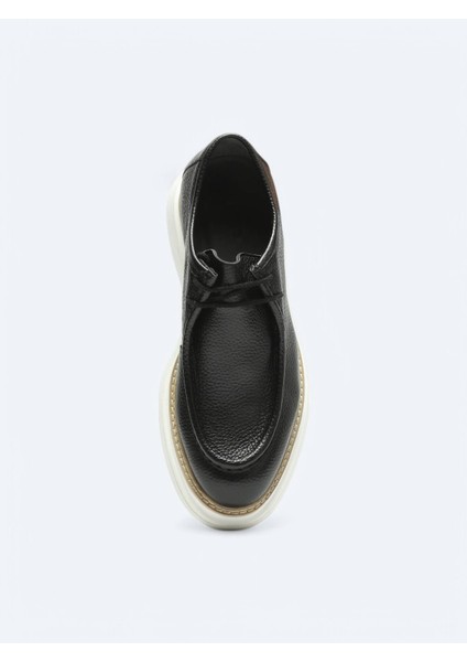 Siyah Deri Klasik Ayakkabı modelleri