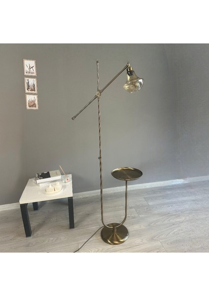 Melk Eskitme Gövde Bal Rengi Cam Lambader U Tepsili Makas Gövde Modern Oturma Odası fırsatları