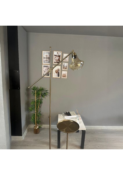 Melk Eskitme Gövde Bal Rengi Cam Lambader U Tepsili Makas Gövde Modern Oturma Odası indirimleri