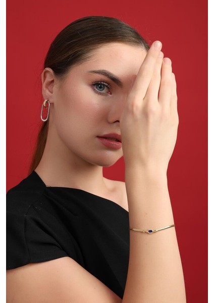 Balık Sırtı Bileklik Blur Opal Taşlı 17+3 cm En 3 mm fiyatları