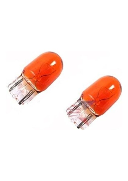 Nıken 12V T20 Ampul (WY21/5W) Amber W3X16D 10LU