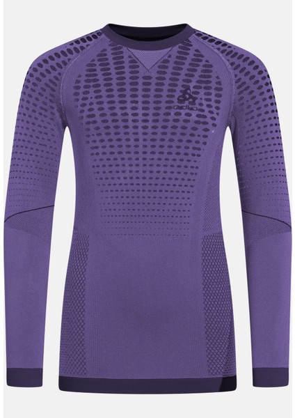 Performance Warm Kids Bl Top Crew Neck L/s Unisex Çocuk Mor Içlik Üst