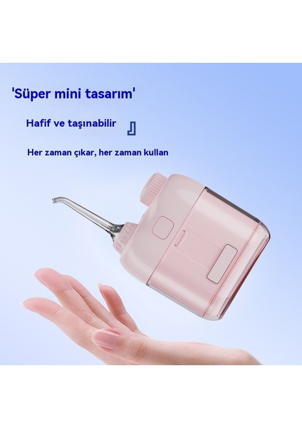 Küçük Cep Boyutunda Ağız Duşu, Kompakt ve Taşınabilir Ağız Hijyeni Bakımı Ağız Duşu (Yurt Dışından) fırsatları