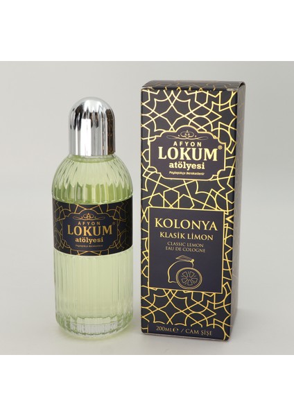 Kolonya Klasik Limon 200 ml