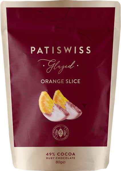 Glazed Ruby Çikolatalı Portakal Dilimi 80g