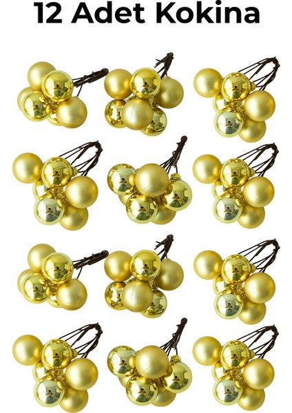 GM-3 GOLD Dekoratif Kokina Toplar