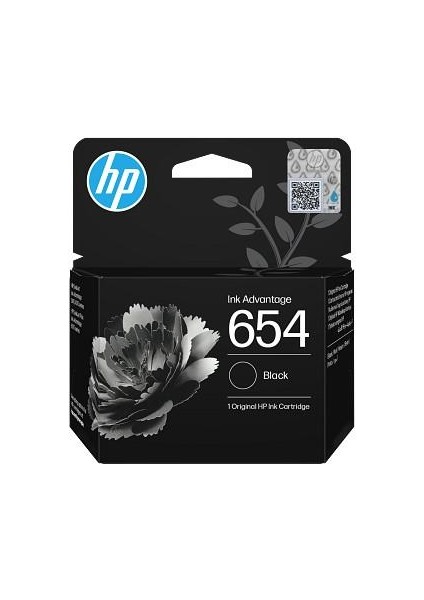 654 Siyah Orijinal Mürekkep Kartuş 7FP39UE