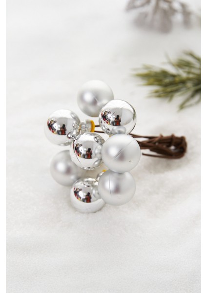 GM-37 Gümüş Dekoratif Kokina Toplar fiyatları