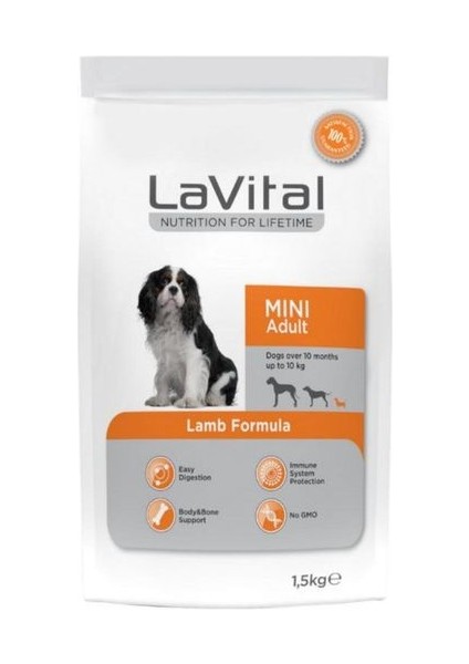 La Vital Kuzulu Küçük Irk Yetişkin Köpek Maması 1,5kg modelleri