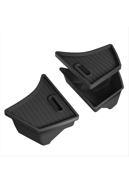 Tesla Model 3+ Için Yeni Model3 Bagaj Yan Depolama Kutuları Tpe Arka Kargo Bölmesi Kutusu Organizer Buck &amp Lids (Yurt Dışından)