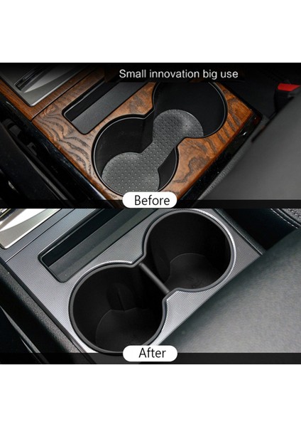 Araba Merkezi Kontrol Saklama Kutusu Mitsubishi Pajero Mk2 2007-2020 Aksesuarlar Için Su Kupası Tutucu (Yurt Dışından) indirimleri