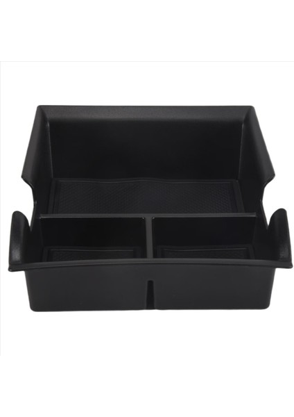 Byd Atto 3 Yuan Plus 2022-2023 Araç Aksesuarları Otomobil Merkezi Konsolu Btorage Kutusu Kol Ana Alan Kutusu Depolama Tepsisi Siyah (Yurt Dışından)