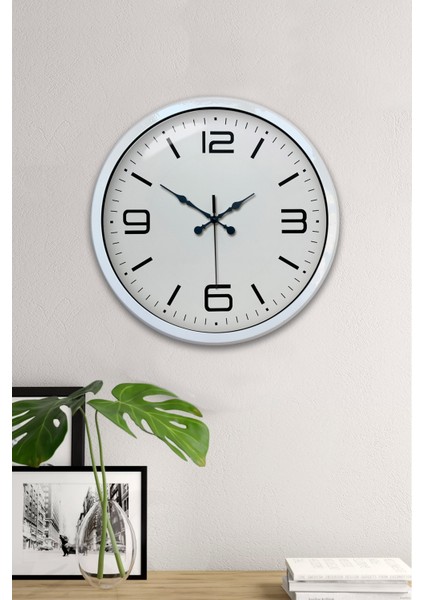 40 cm Beyaz Modern Duvar Saati indirimleri